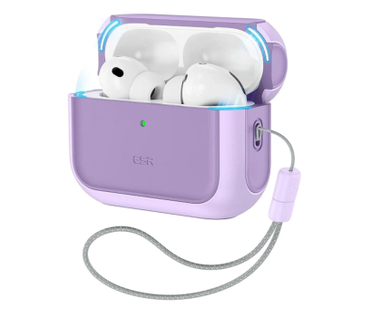 Pozostałe ESR Orbit Halolock Magsafe Do Apple Airpods Pro 3 Lavender 4894240289167
